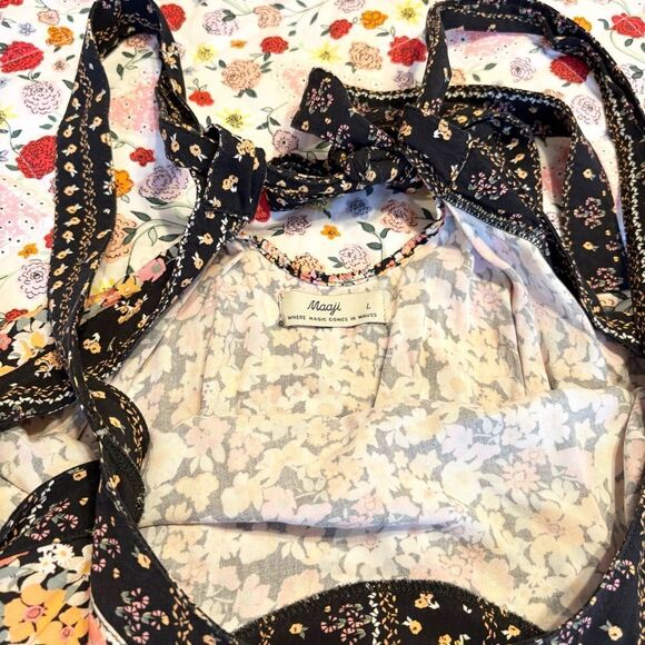 Maaji Calico Alessa Long Dress Size Large - Picture 4 of 4